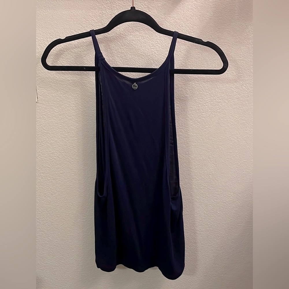 Lorna Jane Always Yoga Navy Tank - Picture 6 of 7